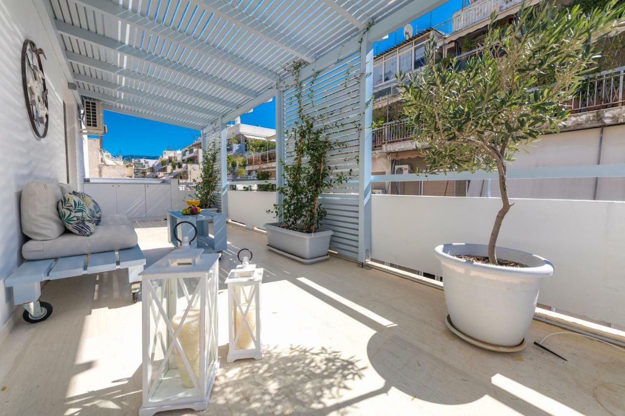 شقة Melidi Luxury Penthouse In Koukaki أثينا المظهر الخارجي الصورة